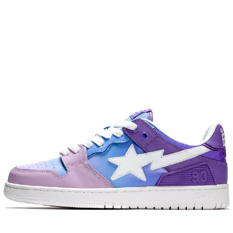 Best Hiking Shoes Online A Bathing Ape Sk8 Sta #1 - Purple