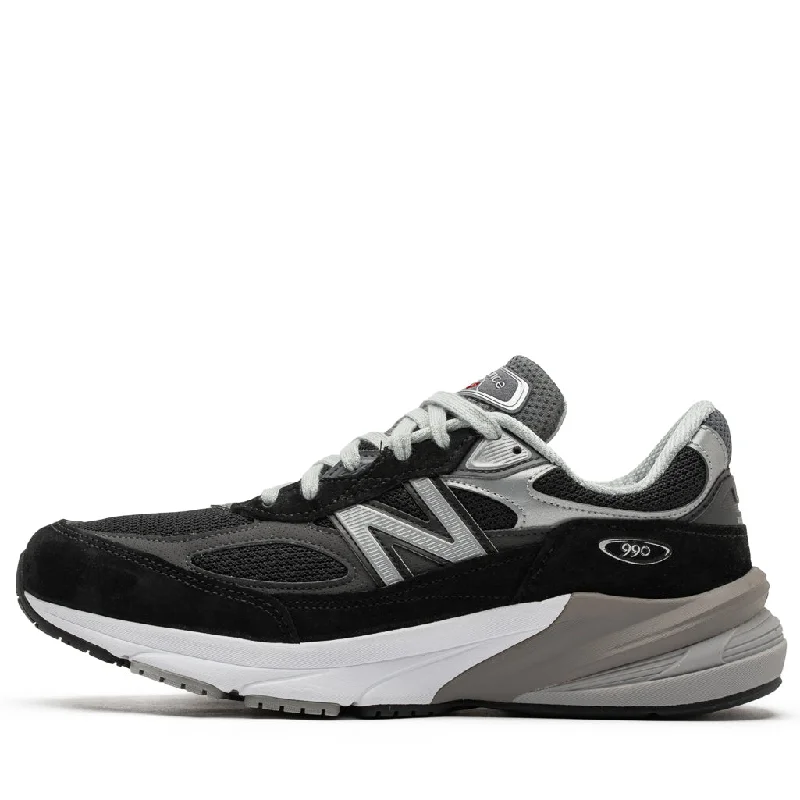 Cozy Casual Shoes New Balance Made in USA 990v6 - Black