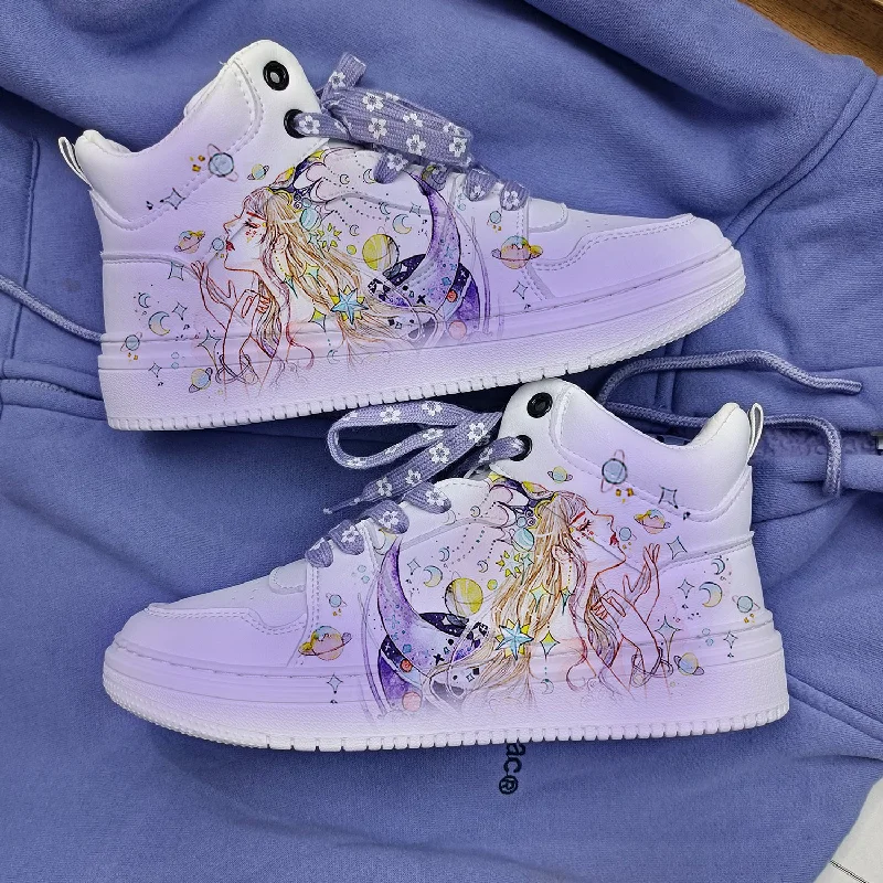 Comfortable Flip Flops Her + His Style Ideas Waiting in the Dark High-top Sneakers