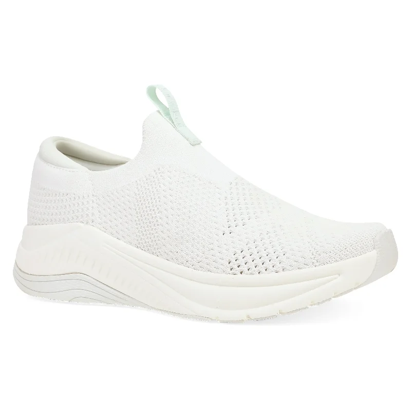 Comfortable Snow Sneakers Pep White Knit
