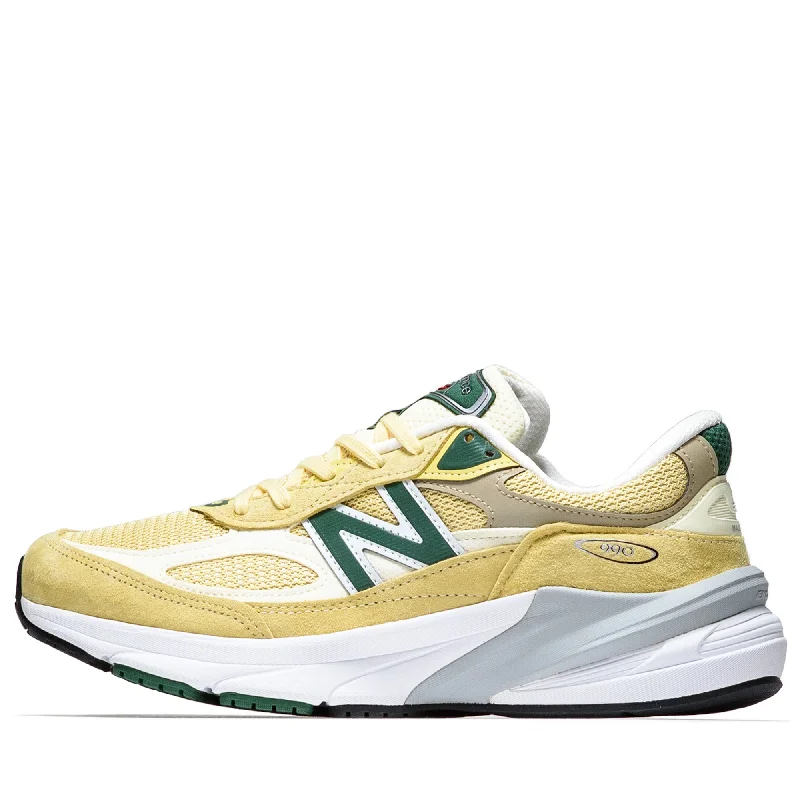Classic Hiking Boots New Balance Made in USA 990v6 - Pale Yellow