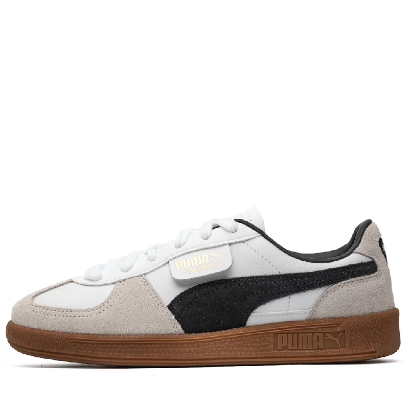 Sporty Casual Shoes Women's Puma Palermo Leather - White
