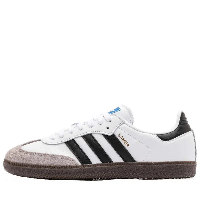 Best Running Footwear Adidas Samba OG - Cloud White/Core Black/Gum
