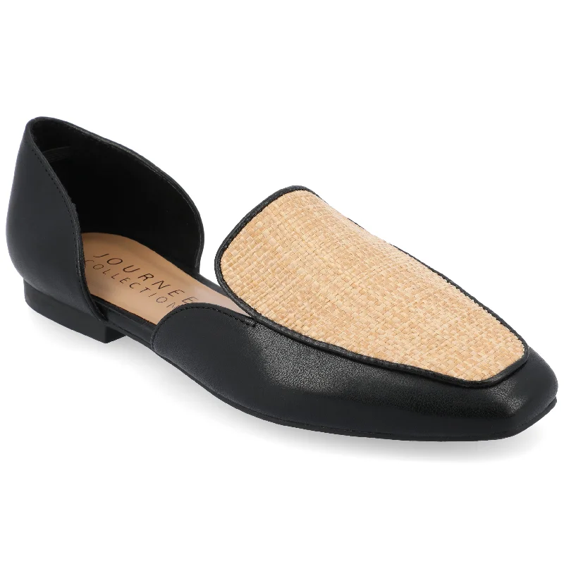 Comfortable Loafers For Work Journee Collection Women's Tru Comfort Foam Kennza Flats