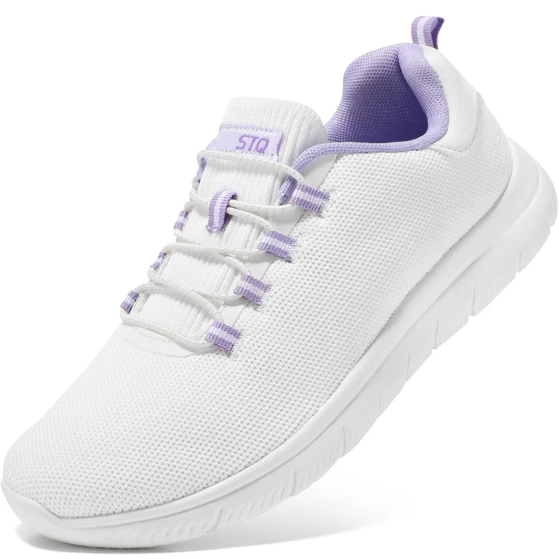 Trendy Sports Footwear STQ Womens Walking Shoes Slip On Mesh Sneakers Lightweight Comfortable Arch Support Trendy Sports Footwear STQ Womens Walking Shoes Slip On Mesh Sneakers Lightweight Comfortable Arch Support