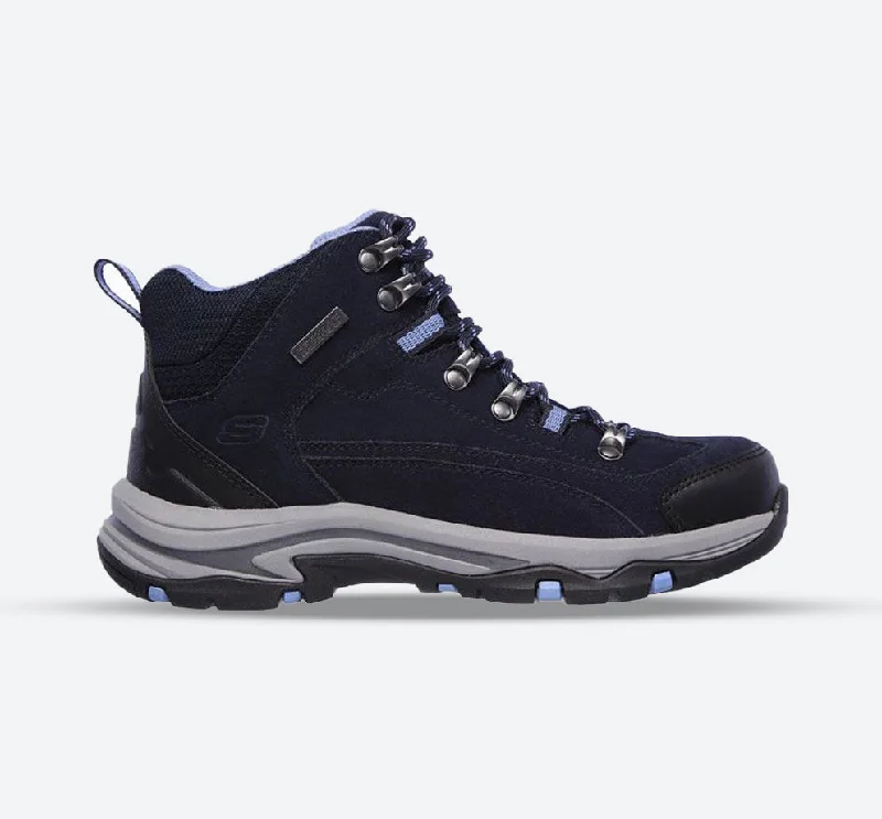 Comfortable Work Sneakers Women's Relaxed Fit Skechers 167004 Trego Alpine Trail Outdoor Hiking Boots - Navy Comfortable Work Sneakers Women's Relaxed Fit Skechers 167004 Trego Alpine Trail Outdoor Hiking Boots - Navy