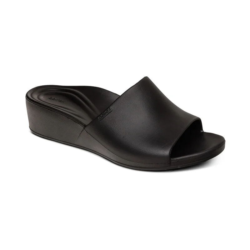 Fashionable Ankle Boots Aetrex Jamie Wedge