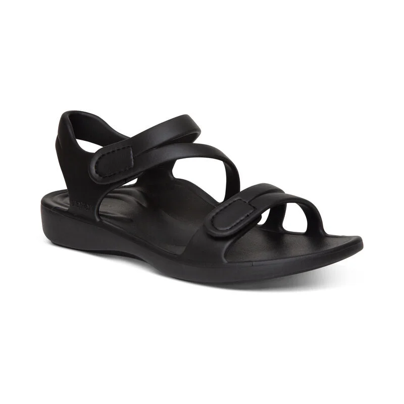 Casual Sneakers For Sale Aetrex Jillian Sport Black