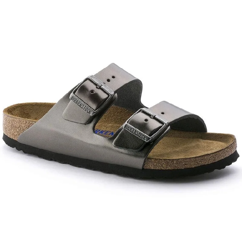 Waterproof Sports Shoes Birkenstock Arizona Metallic Anthracite SFB N 1000295