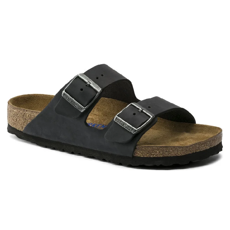 Stylish Boots For Sale Birkenstock Arizona Black Oiled Leather SFB N 0752483