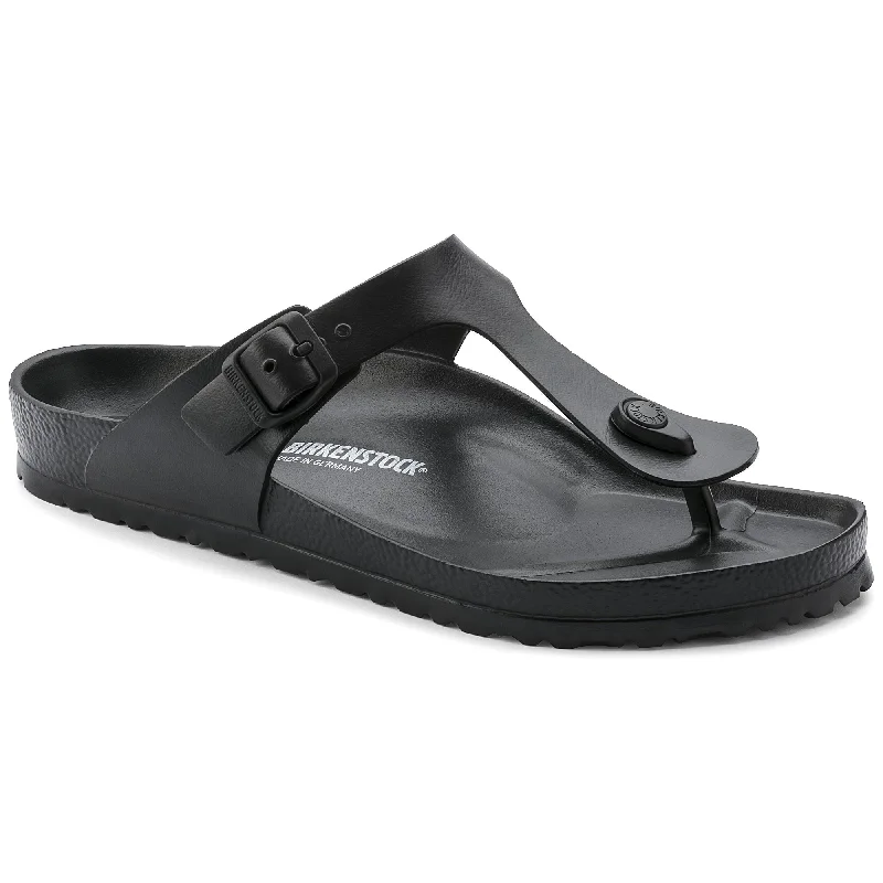 Comfortable Walking Shoes Birkenstock Gizeh EVA Black R 0128201