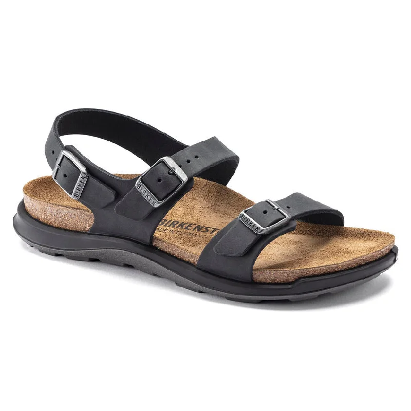Comfortable Casual Shoes Birkenstock Sonora CT Black Oiled 1022340 R