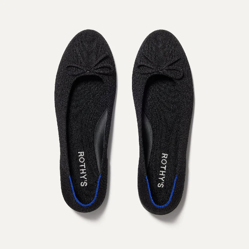 Sporty Casual Shoes The Ballet Flat - Black