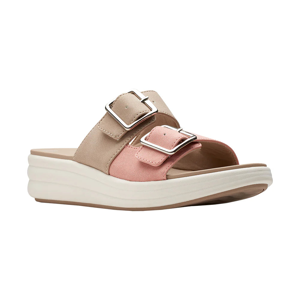 Black Dress Shoes Clarks Drift Buckle Peach Combo 77850