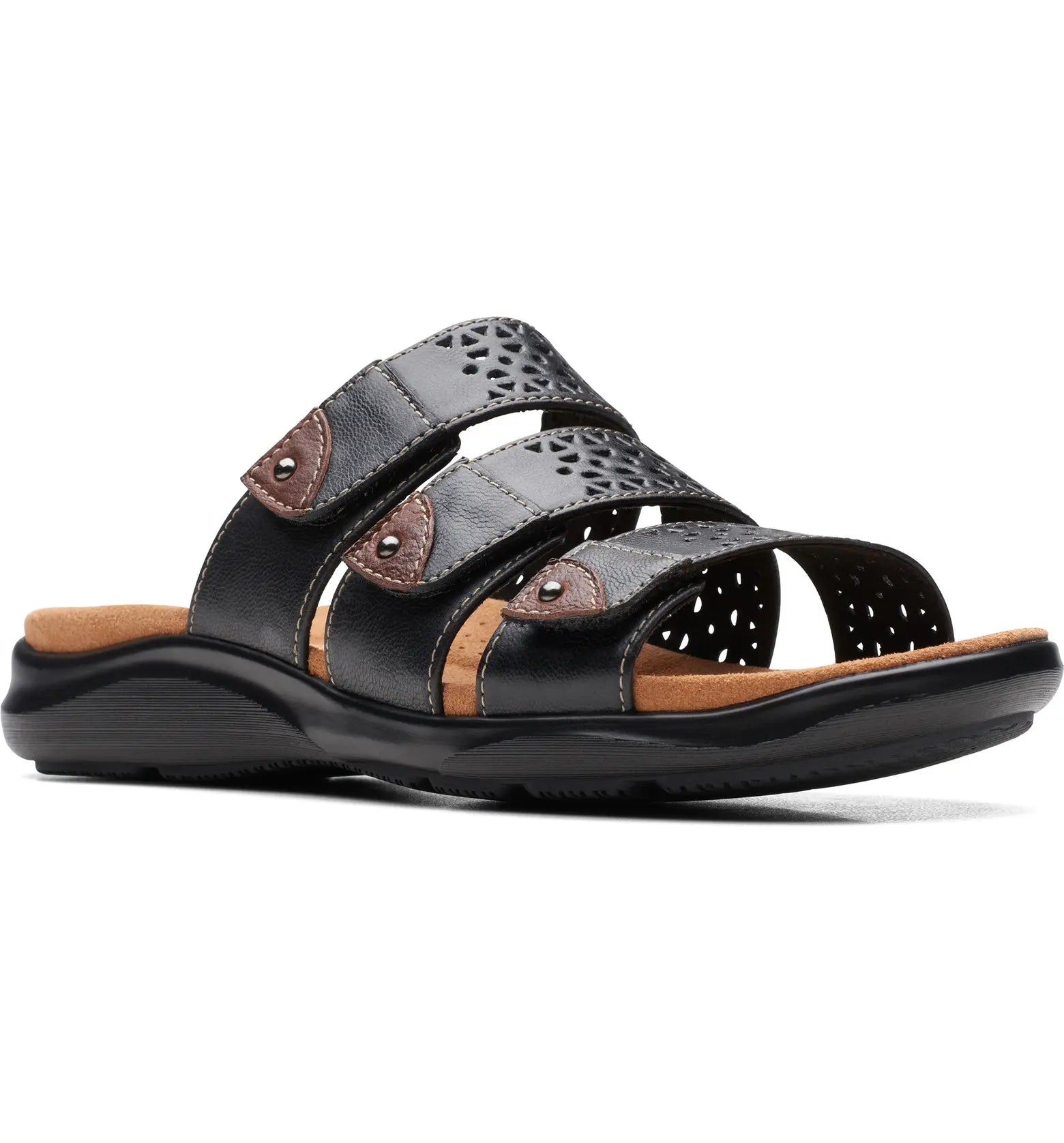Comfortable Sandals For Summer Clarks Kitly Walk 72144 Black