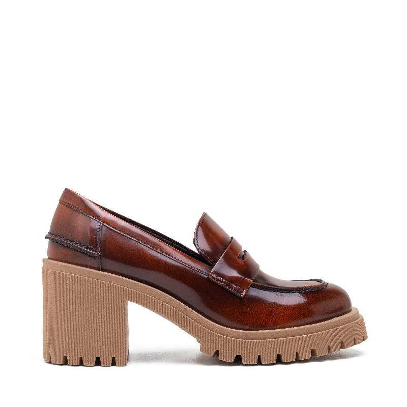 Outdoor Athletic Shoes ALICE BLOCK HEEL MOCASSIN