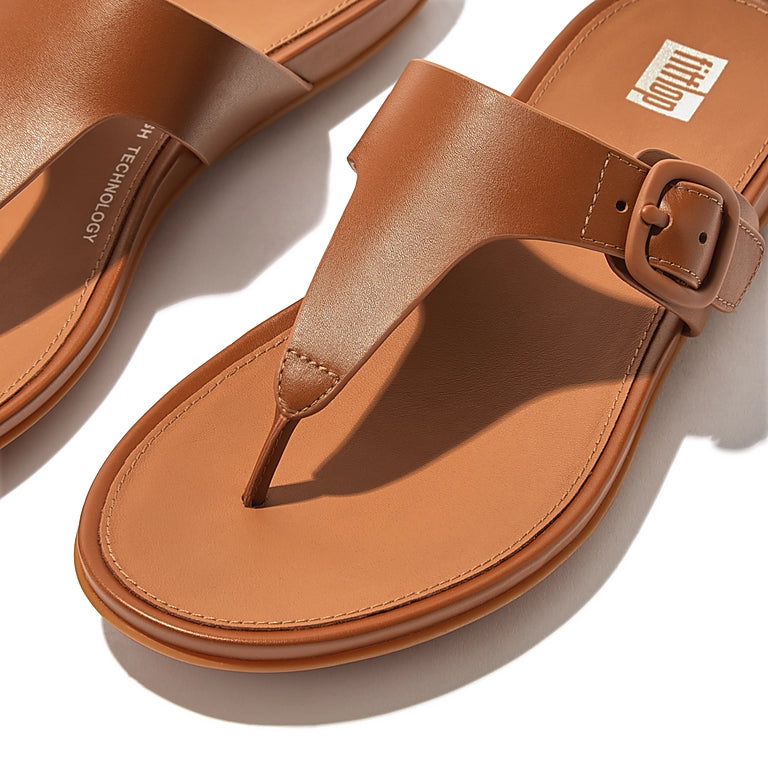 Breathable Running Shoes Fitflop Gracie Rubber Buckle Toe Post