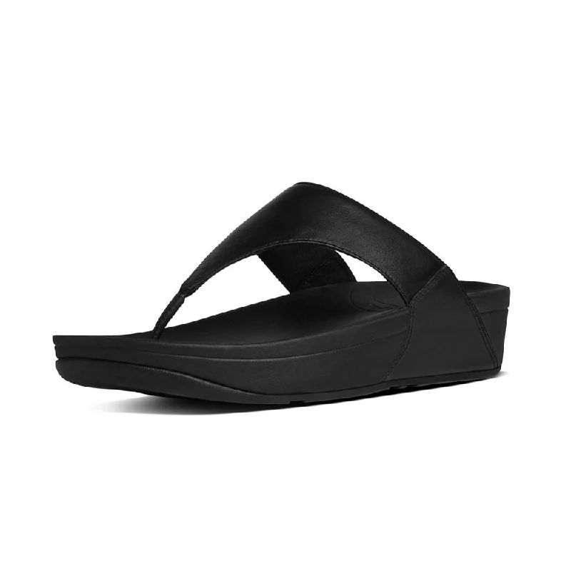 Running Shoes For Sale Fitflop Lulu Leather Toe Post Black
