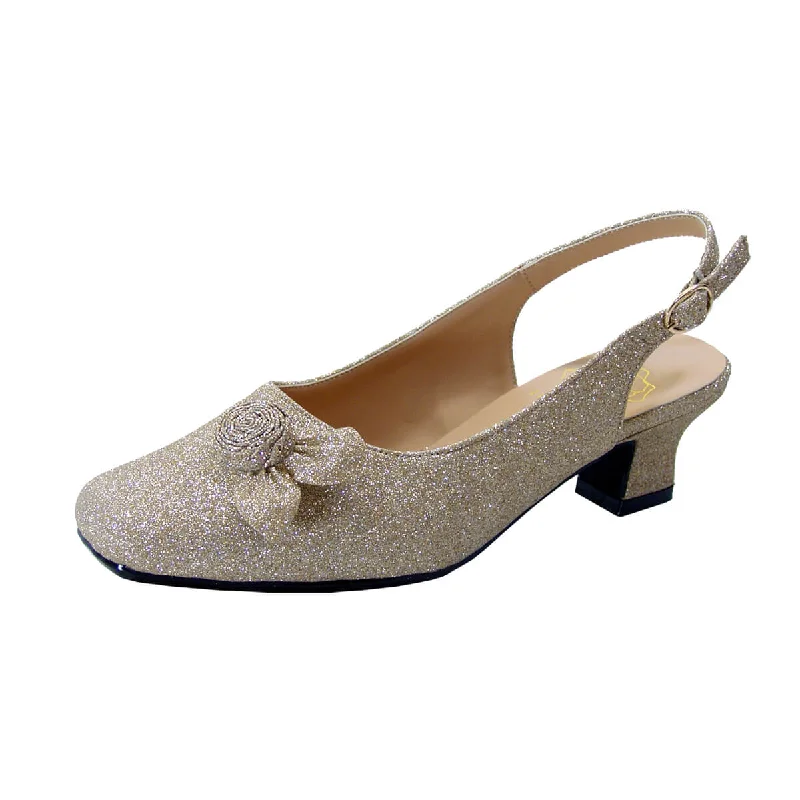Waterproof Sports Shoes FLORAL Ashlyn Women's Wide Width Slingback Dress Pumps with Bow Waterproof Sports Shoes FLORAL Ashlyn Women's Wide Width Slingback Dress Pumps with Bow