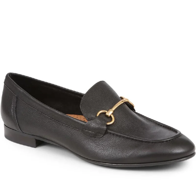 Sporty Casual Shoes Hana Leather Loafers - HANA / 324 478