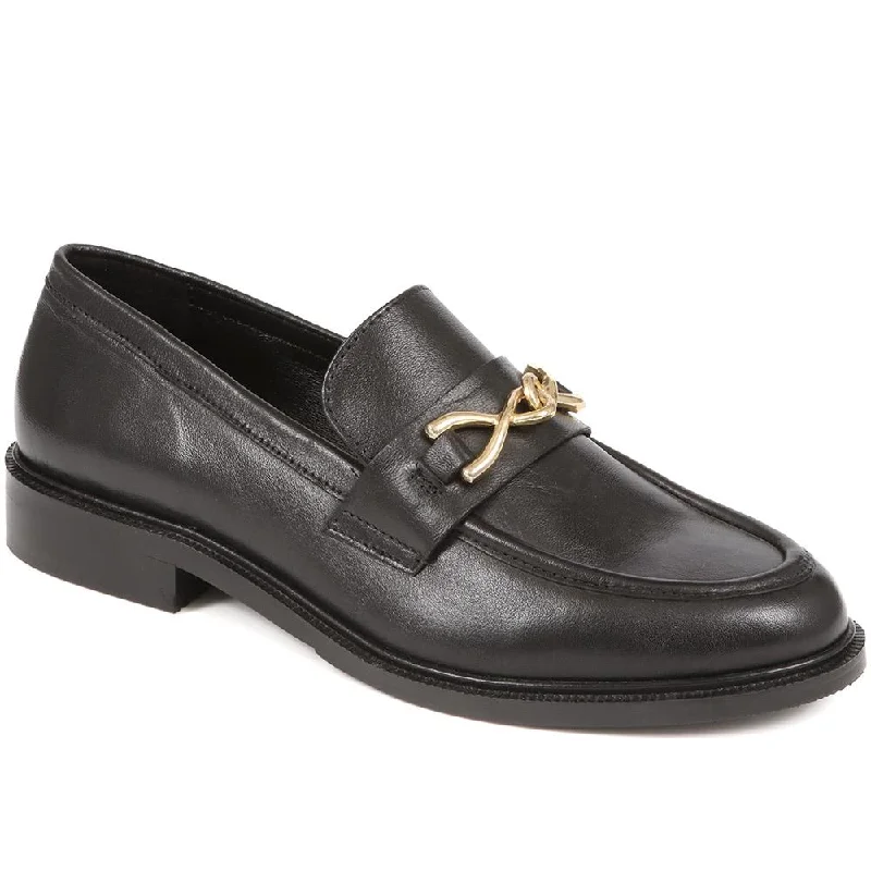 Classic Hiking Boots Mari Leather Loafers - MARI / 324 373
