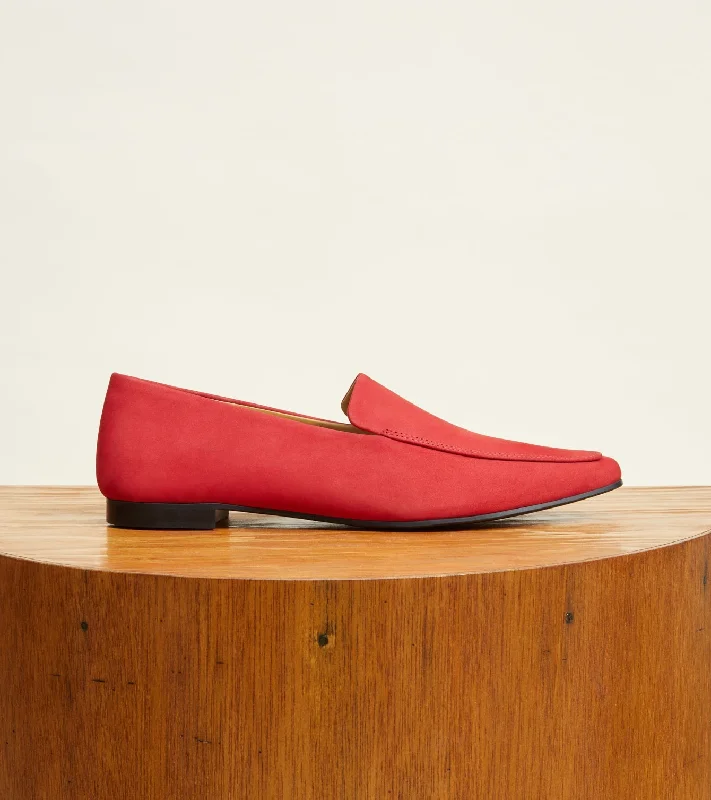 Red Nubuck