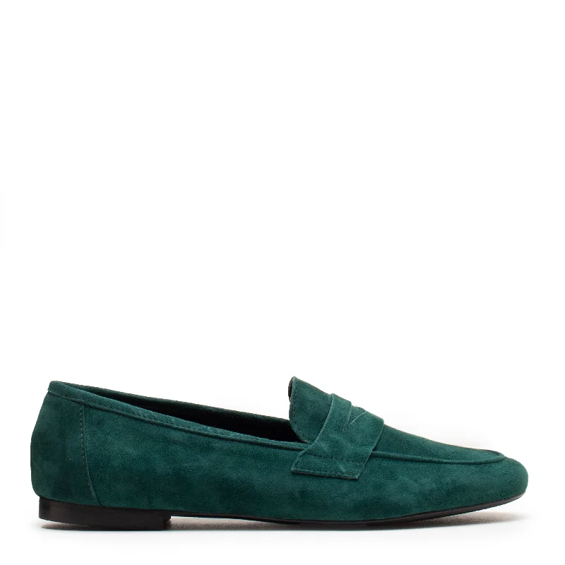 Suede Pine Green