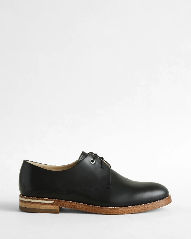 Stylish High Heels Pena Leather Derby Shoe