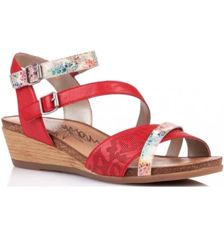 Comfortable Slippers For Home Remonte R4453-33  Red