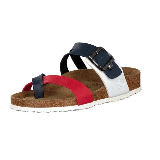 Luxury Leather Sneakers Rieker V9480-14 Multi