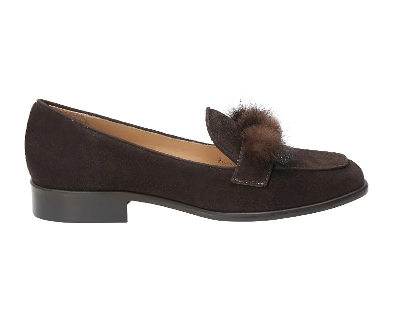 Brown Suede