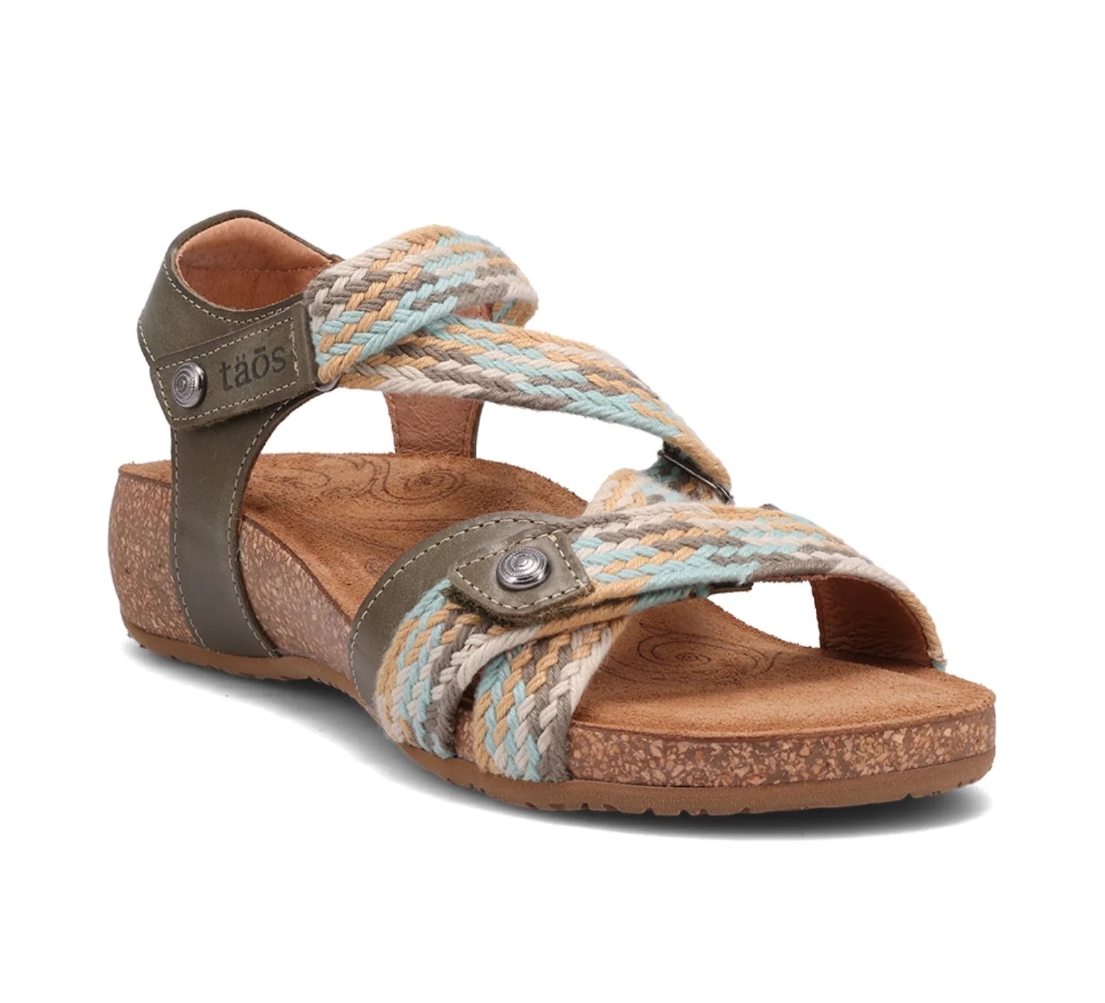 Stylish Running Footwear Taos Trulie L.E. Olive Multi