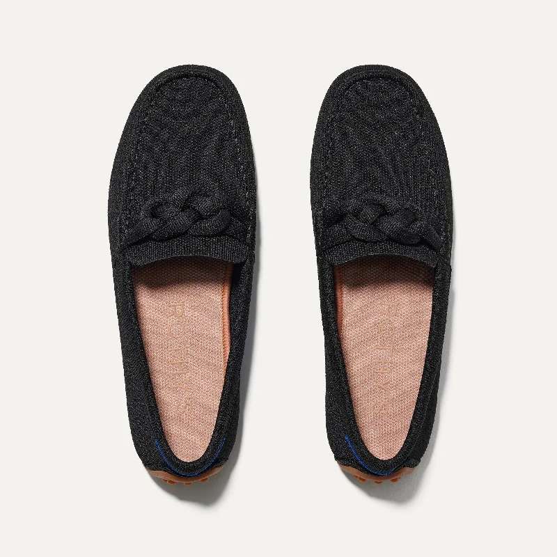 High Fashion Sneakers The Braid Driver - Black