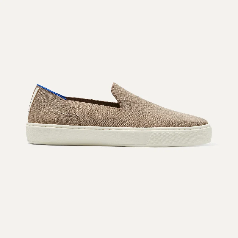 Waterproof Running Shoes The Original Slip On Sneaker - Latte