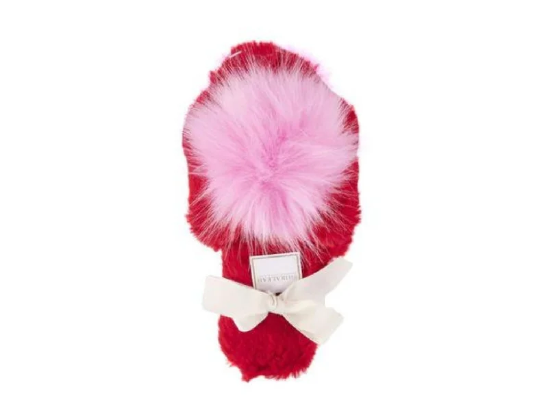 Formal Wedding Shoes Amor Slippers in Red