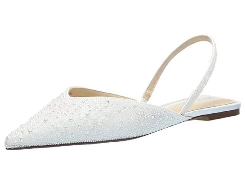 High Fashion Footwear Betsey Johnson: Vance in Pearl
