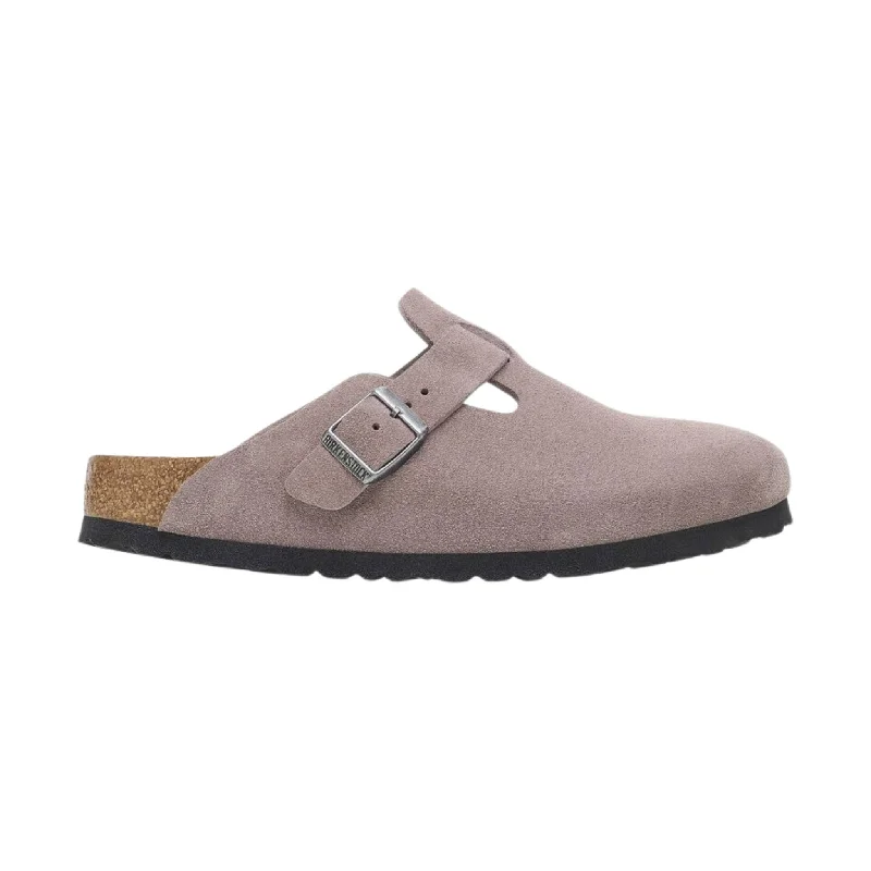 Comfortable Running Sneakers Birkenstock Boston Soft Footbed - Faded Purple