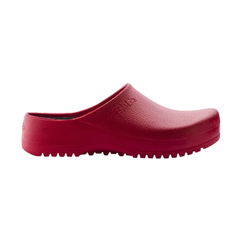 Fashionable Flat Shoes Birkenstock Super Birki Clog - Red