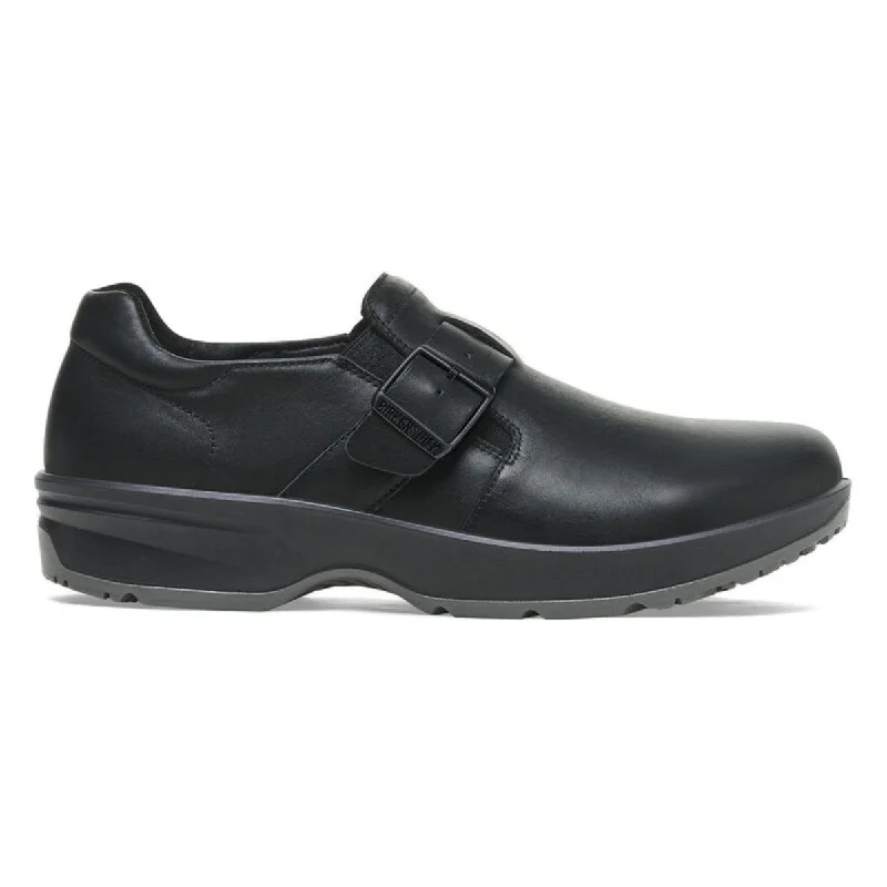 Durable Work Boots Birkenstock Women's Caris Pro Black Leather
