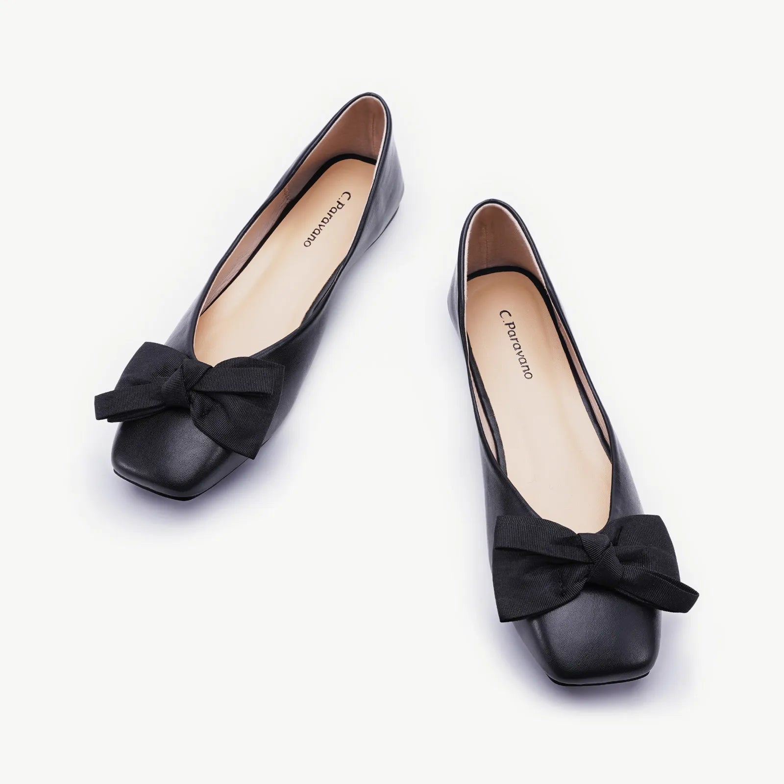 Stylish Winter Boots Bow Ballerina Flats (Eva)