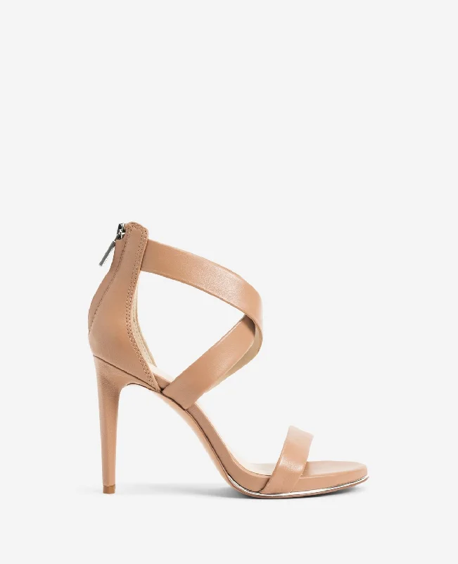Lightweight Hiking Shoes Brooke Cross Strap Heeled Sandal