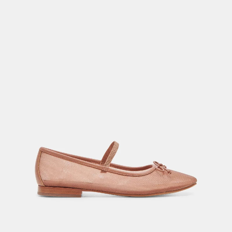 Formal Wedding Shoes CADEL BALLET FLATS CIDER MESH