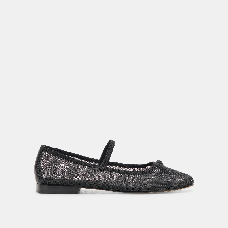 Best Walking Shoes CADEL BALLET FLATS ONYX MESH