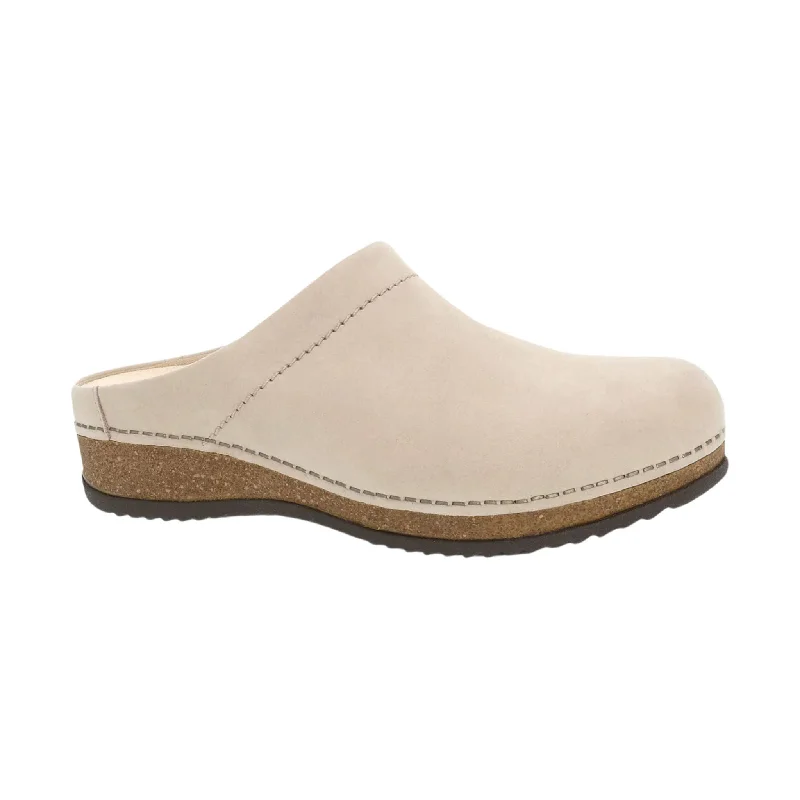 High Heels Collection Dansko Women's Mariella Clog - Linen Nubuck Mule