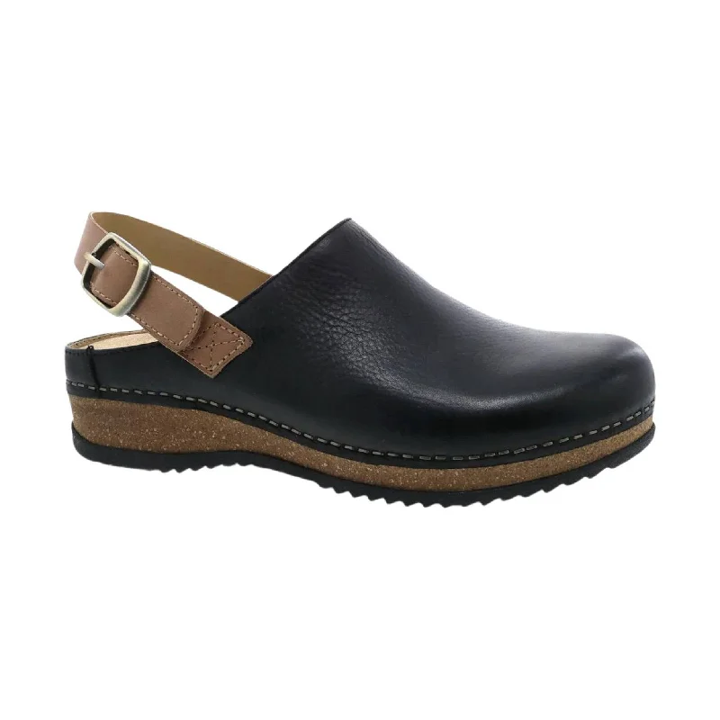 Affordable Running Shoes Dansko Women's Marrin Shoe - Black Waxy Milled