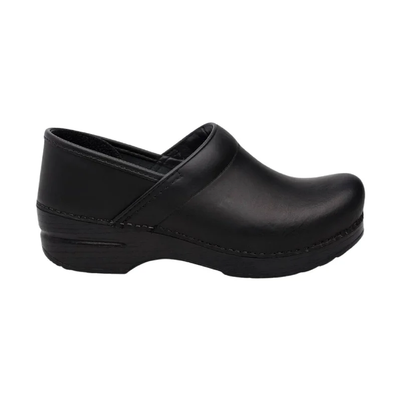 Comfortable Loafers For Men Dansko Women's Professional Clogs - Black Cabrio