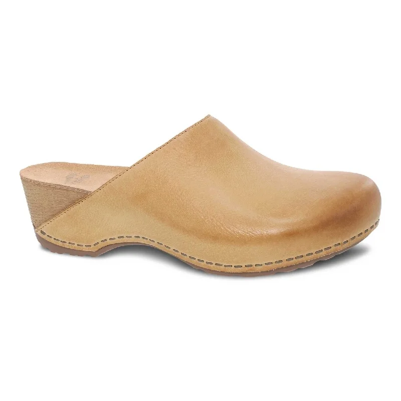 Luxury Boots For Sale Dansko Women's Talulah Tan Milled Burnished