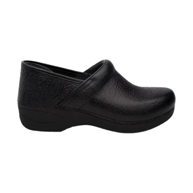 Classic Oxford Shoes Dansko Women's XP 2.0 - Black Floral Tooled