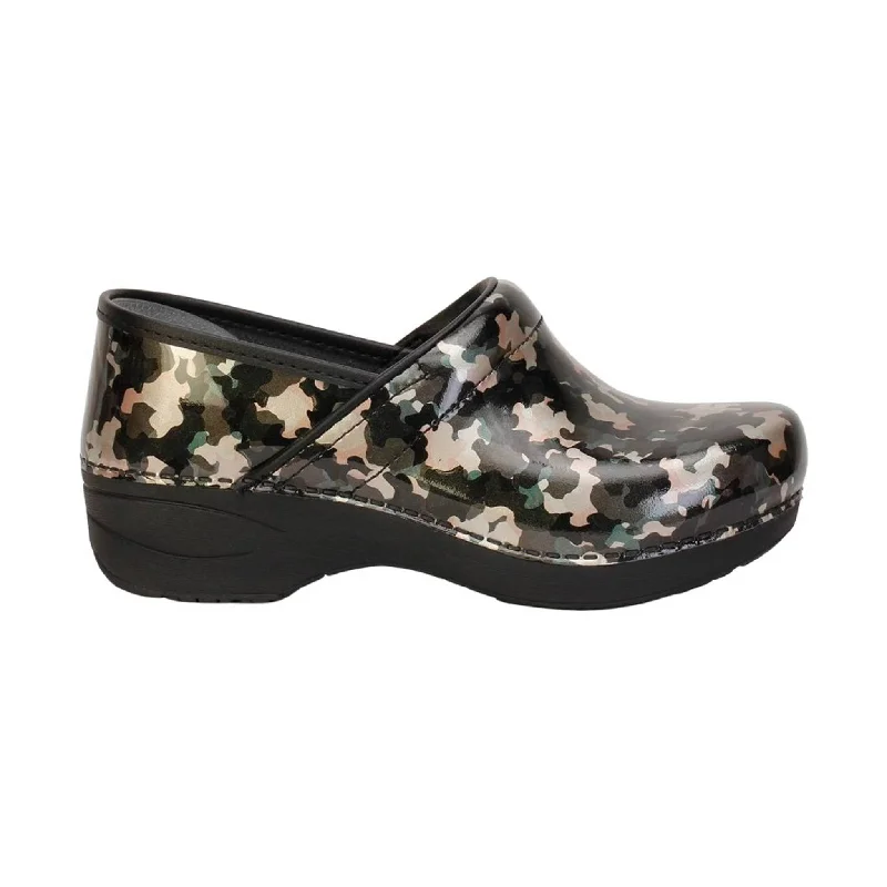 Comfortable Loafers For Work Dansko Women's XP 2.0 - Camo Patent