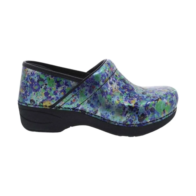 Leather Sneakers For Sale Dansko Women's XP 2.0 - Watercolor Dots Patent